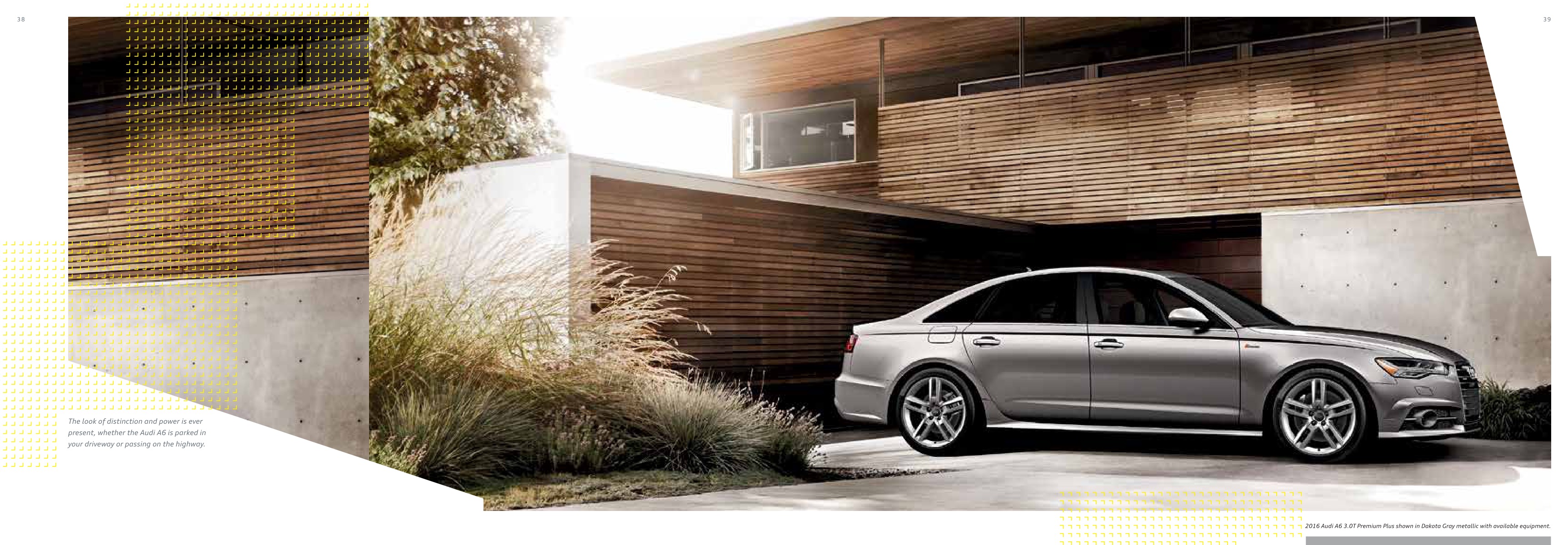 2016 Audi A6 Brochure Page 1